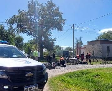 Dos mujeres terminaron en el Houssay tras un choque en Barrio Paysandú